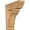 Ekena Millwork Olympic Slat Smooth Outlooker, Western Red Cedar, 7 1/2"W x 18"D x 22"H OUT08X18X22OLY06SWR - alternate 1